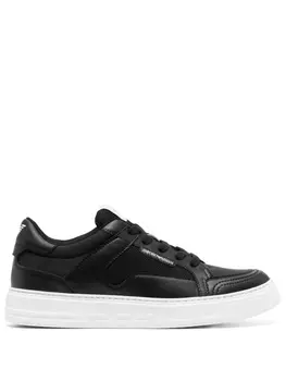 Emporio Armani кеды с логотипом, черный