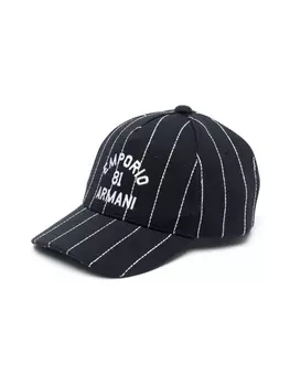 Emporio Armani кепка с логотипом, синий