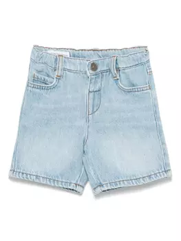 Emporio Armani Kids джинсовые шорты, синий