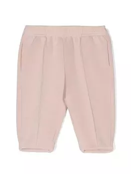 Emporio Armani Kids спортивные брюки с эластичным поясом и логотипом, розовый