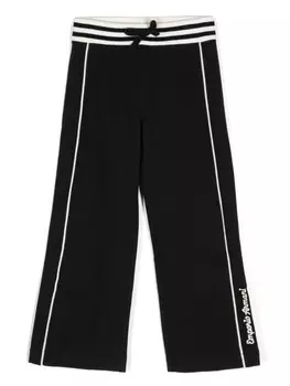 Emporio Armani Kids спортивные брюки с логотипом, синий