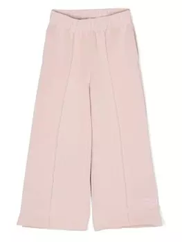 Emporio Armani Kids спортивные брюки широкого кроя, розовый