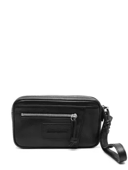 Emporio Armani клатч на молнии, черный