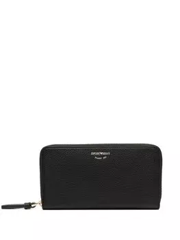 Emporio Armani кошелек на молнии, черный