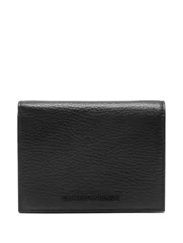 Emporio Armani кошелек с логотипом, черный