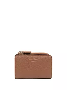Emporio Armani кошелек с логотипом, коричневый
