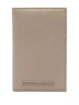 Emporio Armani кошелек с логотипом, нейтральный цвет