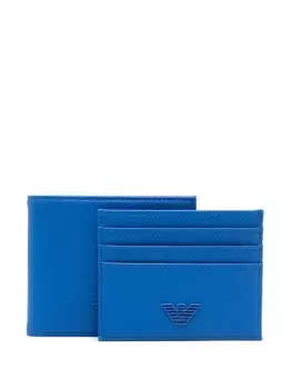 Emporio Armani кошелек с логотипом, синий