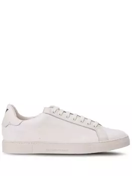 Emporio Armani кроссовки с логотипом, белый
