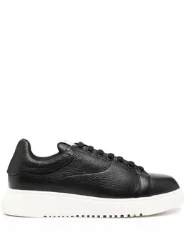 Emporio Armani кроссовки Tumbled, черный