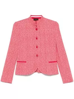 Emporio Armani куртка из джерси, красный
