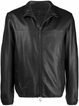 Emporio Armani куртка на молнии, черный