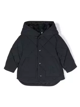 Emporio Armani куртка с капюшоном, синий