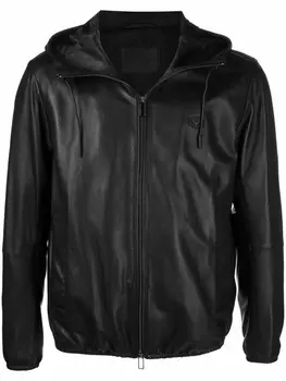 Emporio Armani куртка с логотипом, черный