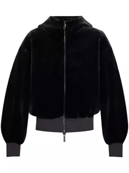 Emporio Armani куртка с логотипом, черный
