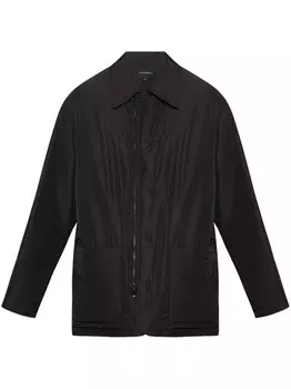 Emporio Armani куртка с накладным карманом, черный