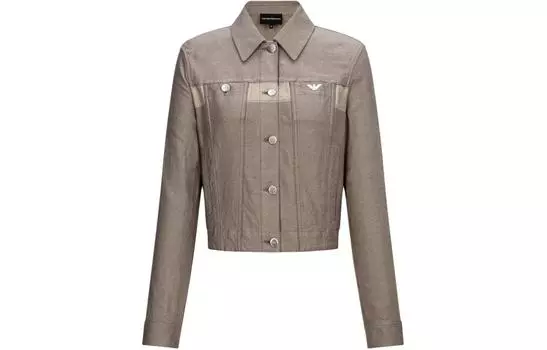 EMPORIO ARMANI Куртка женская светло-коричневая