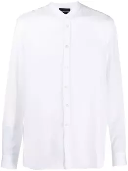 Emporio Armani льняная рубашка, белый
