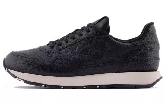Кроссовки Emporio Armani Lifestyle Rubber Men, черный/белый