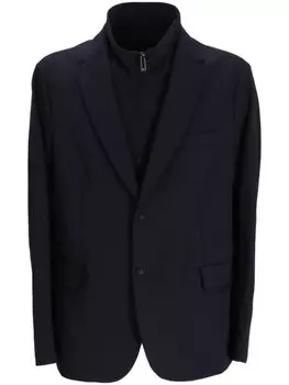 Emporio Armani многослойный блейзер, синий