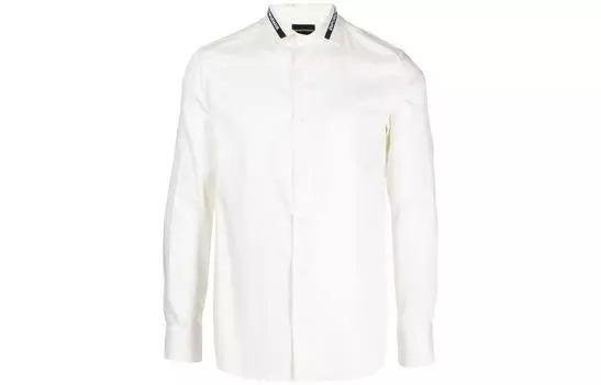 EMPORIO ARMANI Мужская рубашка, Белый