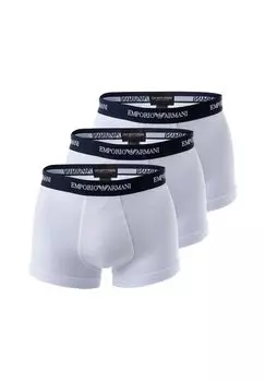 EMPORIO ARMANI Мужские шорты-боксеры EMPORIO ARMANI – эластичный хлопок, в упаковке 3 шт EMPORIO ARMANI