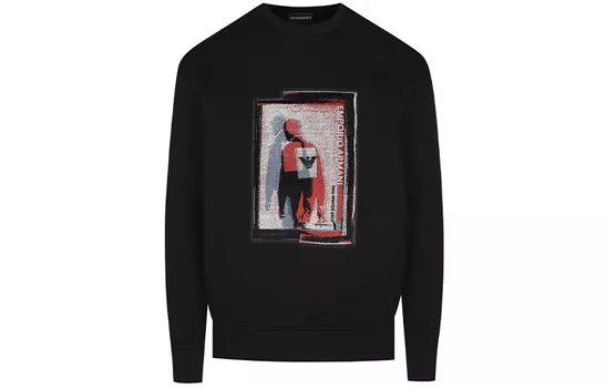 EMPORIO ARMANI Мужское Толстовка, Черный