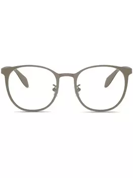 Emporio Armani очки с логотипом, серый