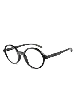 Emporio Armani очки в круглой оправе, черный