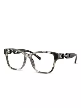 Emporio Armani очки в квадратной оправе, черный
