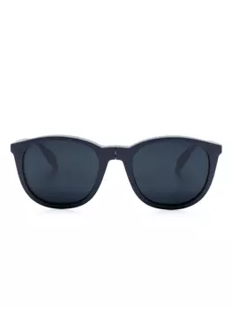 Emporio Armani очки в квадратной оправе, синий
