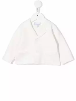 Emporio Armani однобортный пиджак, белый