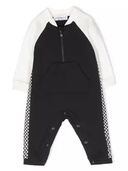 Emporio Armani пижама на молнии, черный
