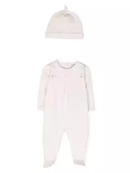 Emporio Armani пижама с логотипом, розовый