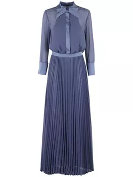 Emporio Armani платье макси, синий