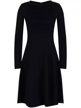 Emporio Armani платье с длинными рукавами, черный