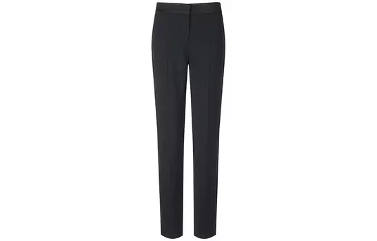 EMPORIO ARMANI Повседневные брюки женские, черно-синие