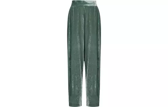EMPORIO ARMANI Повседневные брюки женские зеленые