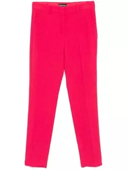 Emporio Armani прямые брюки, розовый