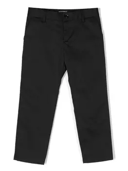 Emporio Armani прямые брюки, синий