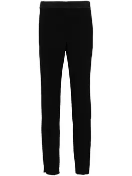 Emporio Armani прямые брюки строгого кроя, черный