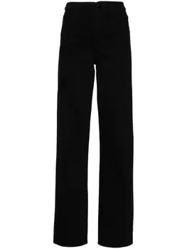 Emporio Armani прямые джинсы J4B средней посадки, черный