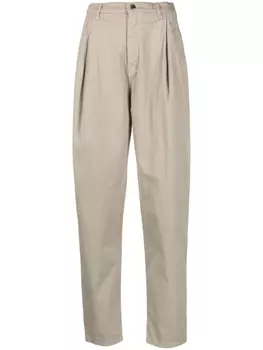 Emporio Armani прямые джинсы с завышенной талией, нейтральный цвет