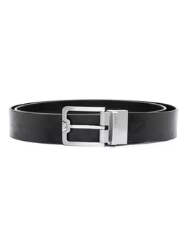 Emporio Armani ремень с пряжкой, черный