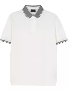 Emporio Armani рубашка поло, белый