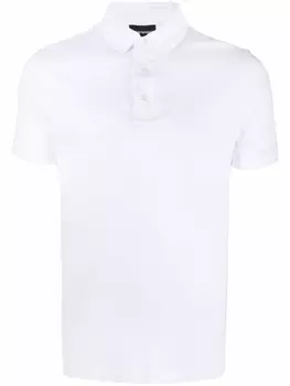 Emporio Armani рубашка поло с короткими рукавами, белый