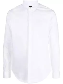 Emporio Armani рубашка с длинными рукавами, белый