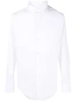 Emporio Armani рубашка с длинными рукавами, белый