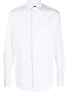 Emporio Armani рубашка с длинными рукавами, белый