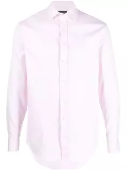 Emporio Armani рубашка с длинными рукавами, розовый